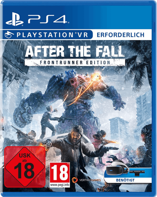 After the Fall: Frontrunner Edition box art for Playstation 4